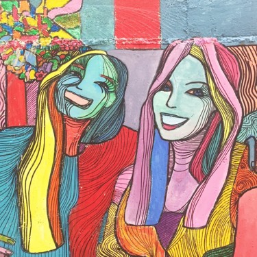 Installation titled "Girls on the wall (…" by Anaton, Original Artwork