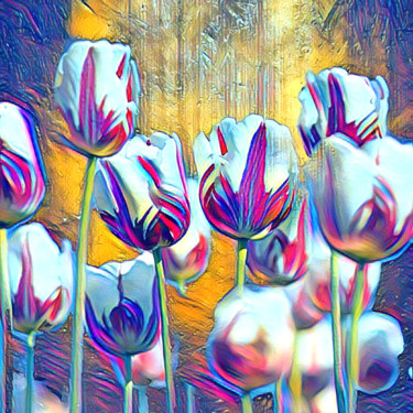 Grafika cyfrowa / sztuka generowana cyfrowo zatytułowany „Tulip.jpeg” autorstwa Andalie, Oryginalna praca