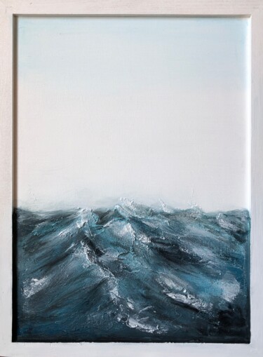 Peinture intitulée "Wave" par Andddian, Œuvre d'art originale, Acrylique