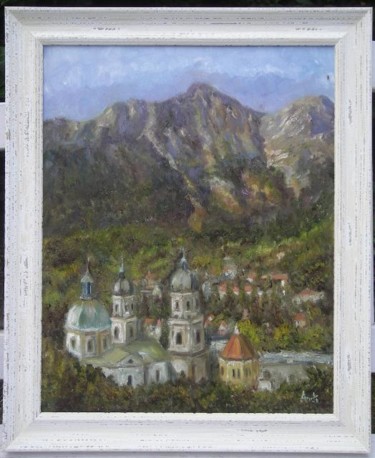 Painting titled "INNSBRUCK MOUNTAIN…" by Andilucasart, Original Artwork