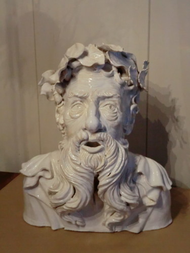 Skulptur mit dem Titel "Philemon" von Andimar, Original-Kunstwerk, Keramik