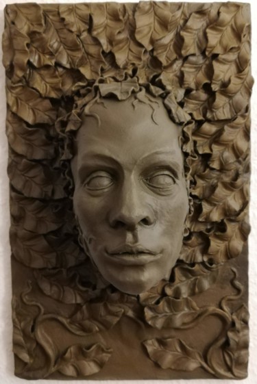 Sculpture titled "Daphne" by Andimar, Original Artwork, Clay