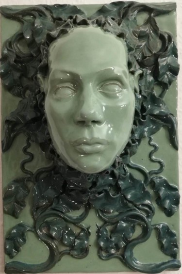 Sculpture titled "Daphne 2" by Andimar, Original Artwork, Clay