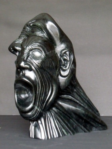 Sculpture titled "der Schrei ( nach M…" by Andimar, Original Artwork