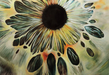 Peinture intitulée "Gaia" par Andjela Milosevic, Œuvre d'art originale, Acrylique Monté sur Châssis en bois