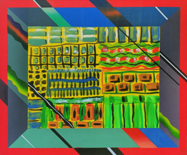 Acervo 2013 SA03 Painting titled "Acervo 2013 SA03" by Sergio Andrade, Original Art, Acrylic Mounted on Wood Panel
