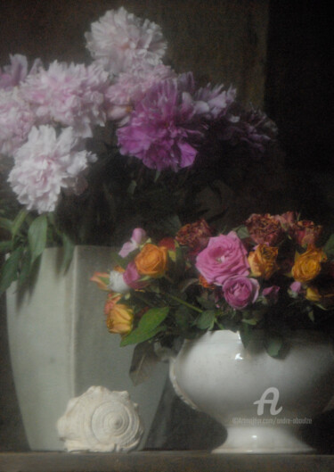 Fotografia intitolato "Bouquet n° 7" da André Boulze, Opera d'arte originale