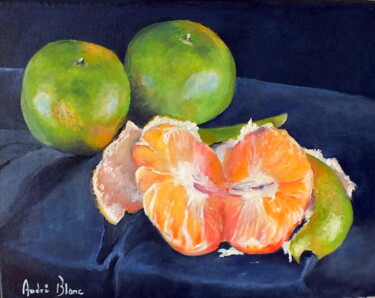 Pittura intitolato "clementine-002.jpg" da Andre Blanc, Opera d'arte originale, Olio