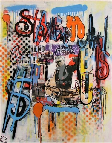 Collages intitulée "EVASION" par Andre Bordet (Kimo), Œuvre d'art originale, Collages