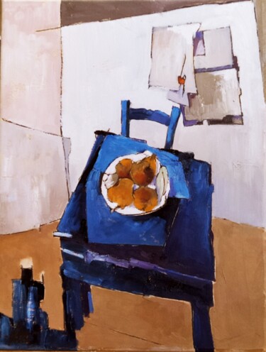 Malerei mit dem Titel "Matin" von André Colpin, Original-Kunstwerk, Öl
