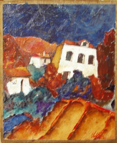 Malerei mit dem Titel "Provence" von André Colpin, Original-Kunstwerk