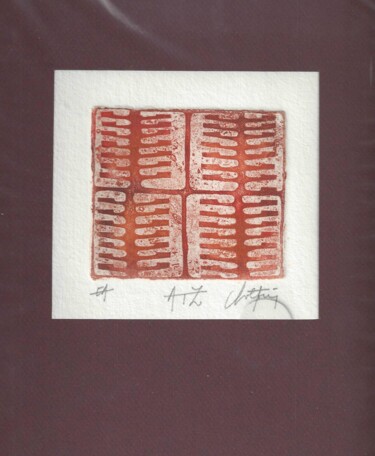 Estampas & grabados titulada "ATZ" por André Colpin, Obra de arte original