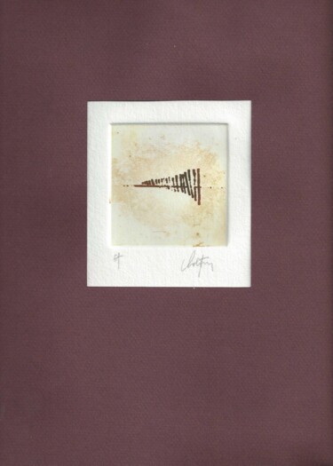 "Brise-lames" başlıklı Baskıresim André Colpin tarafından, Orijinal sanat, Oyma baskı 