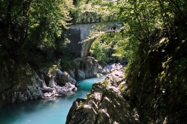 Photographie intitulée "Les gorges du diabl…" par André Galvan, Œuvre d'art originale, Photographie numérique