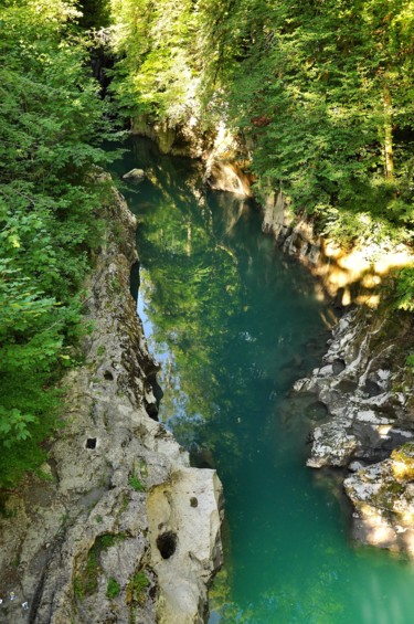 Photographie intitulée "Les gorges du diabl…" par André Galvan, Œuvre d'art originale, Photographie numérique