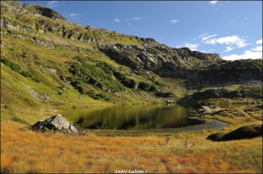 Photographie intitulée "Lac de Pormonaz (19…" par André Galvan, Œuvre d'art originale