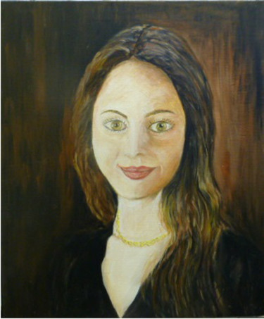 Painting titled "portrait.jpg" by André Goinaud, Original Artwork, Oil