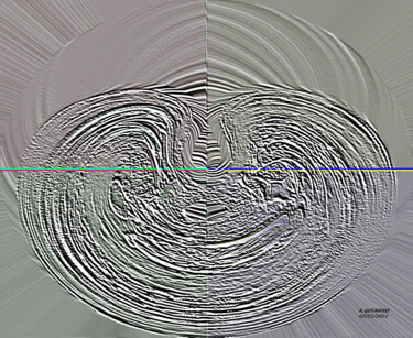 Digitale Kunst getiteld "numérique 07122021" door André Goinaud, Origineel Kunstwerk, 2D Digital Work