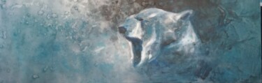 Pittura intitolato "Cri de glace" da Andre Marc Serrano, Opera d'arte originale, Acrilico