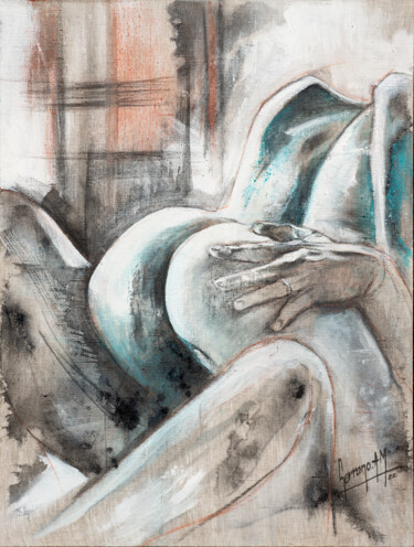 scene hard Painting titled "scene hard" by Andre Marc Serrano, Original Artwork, Acrylic Mounted on Wood Stretcher frame