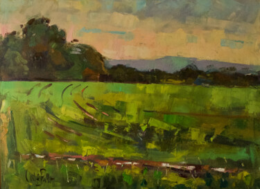 Painting titled "field-at-ashurst.jpg" by Andre Pallat, Original Artwork, Oil