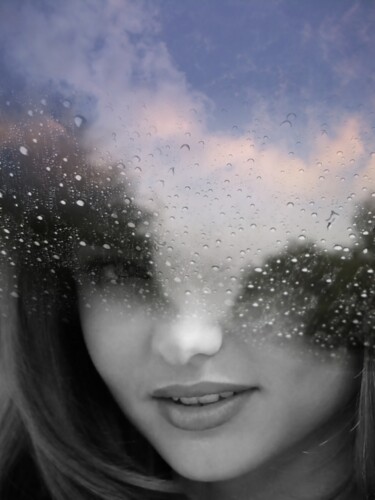 Photographie intitulée "Rain - Art Photogra…" par André Pillay, Œuvre d'art originale, Photographie manipulée