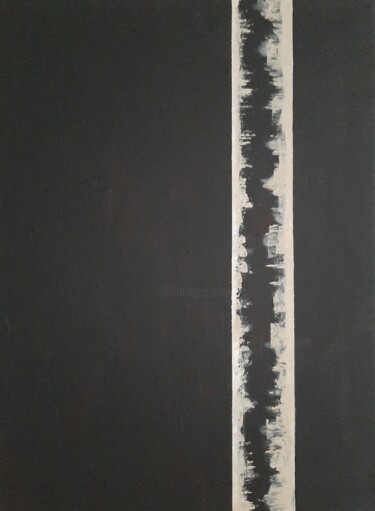 Malerei mit dem Titel "Ligne de vie 1" von André Roeser, Original-Kunstwerk, Acryl Auf Keilrahmen aus Holz montiert