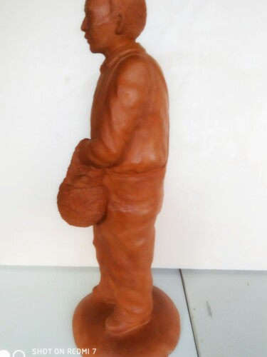 雕塑 标题为“pierre Rabhi” 由André Saunier, 原创艺术品, 陶瓷