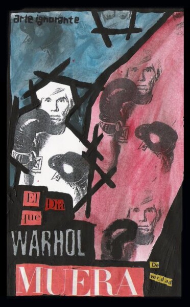 Pintura titulada "El día que Warhol m…" por Andrea Díaz Cabezas (A. Dicab), Obra de arte original