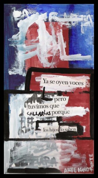 Pintura titulada "Y yo también lo sé" por Andrea Díaz Cabezas (A. Dicab), Obra de arte original