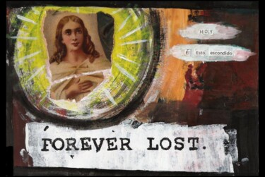 Pintura titulada "Jesús: forever lost…" por Andrea Díaz Cabezas (A. Dicab), Obra de arte original