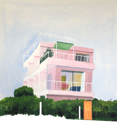Peinture intitulée "Condominium" par Andrea Francesco Luigi Granchi, Œuvre d'art originale, Acrylique