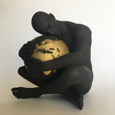 Скульптура под названием "HOPE (6/50)" - Andrea Giorgi, Подлинное произведение искусства, Пластмасса