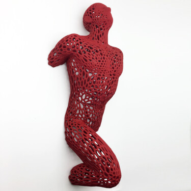 Skulptur mit dem Titel "Escape small size" von Andrea Giorgi, Original-Kunstwerk, Kunststoff
