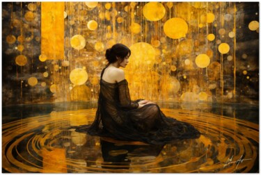 Digitale Kunst mit dem Titel "Luminosa Introspezi…" von Andrea La Martina (NEXA ART), Original-Kunstwerk, Digitale Collage A…