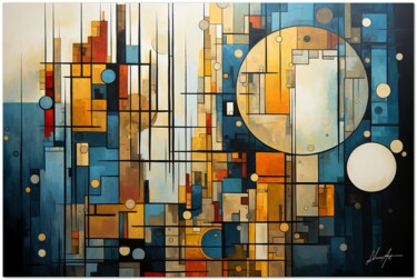 Цифровое искусство под названием "Mosaico Di Sensazio…" - Andrea La Martina (NEXA ART), Подлинное произведение искусства, Ци…