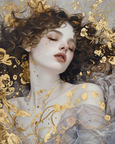 Arte digitale intitolato "Sogni d'Oro" da Andrea La Martina (NEXA ART), Opera d'arte originale, Collage digitale
