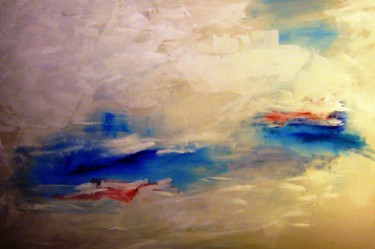 Pittura intitolato ""Terzo quarto"" da Andrea Ospici, Opera d'arte originale