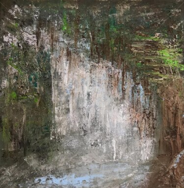 Картина под названием "JUNGLE" - Andrea Schiavetta, Подлинное произведение искусства, Акрил Установлен на Деревянная рама дл…