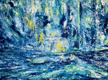 Schilderij getiteld "Luminescence" door Andrea Schiavetta, Origineel Kunstwerk, Acryl