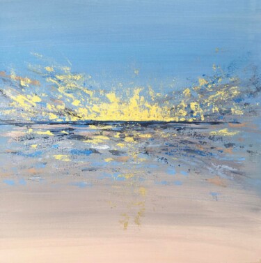 Schilderij getiteld "Sunrise" door Andrea Schwarz, Origineel Kunstwerk, Acryl