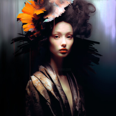 Digital Arts titled "The Muse" by Andrea Tscherbner, Original Artwork, 2D Digital Work