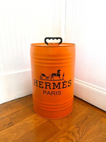 "Hermès" başlıklı Heykel Andrea Van Der Hoeven tarafından, Orijinal sanat, Paslanmaz Çelik