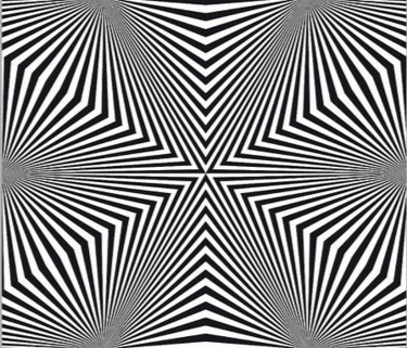 Dessin intitulée "Mon illusion" par Andregeometricart, Œuvre d'art originale, Encre