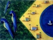 Escultura intitulada "Brasil" por Andréa Dórea, Obras de arte originais