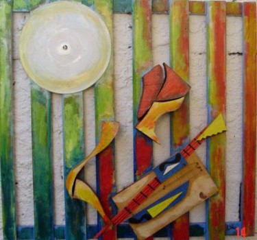 Escultura intitulada "Música ao luar/ Mus…" por Andréa Dórea, Obras de arte originais