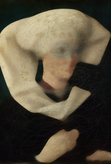 Artes digitais intitulada "ritratto di donna h…" por Andrea Pisano, Obras de arte originais, Pintura digital