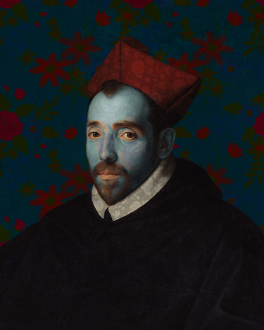 Arts numériques intitulée "Cardinal #06" par Andrea Pisano, Œuvre d'art originale, Peinture numérique