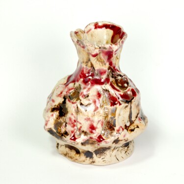 Design mit dem Titel "Vase "Höhle Lascaux…" von Andreas Loeschner-Gornau, Original-Kunstwerk, Keramik