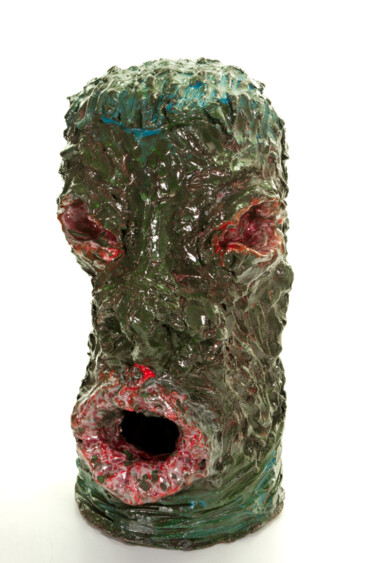 雕塑 标题为“Golem” 由Andreas Loeschner-Gornau, 原创艺术品, 陶瓷